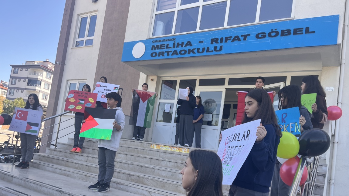 Öğrencilerden Gazze’ye destek: 